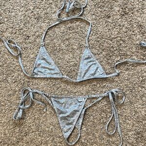 Malibu Stings Silver Bikini